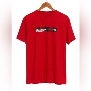 Vintage ESDJCO Y2K ‘Scratch’ 100% cotton throwback T shirt sz M skate grunge 90’